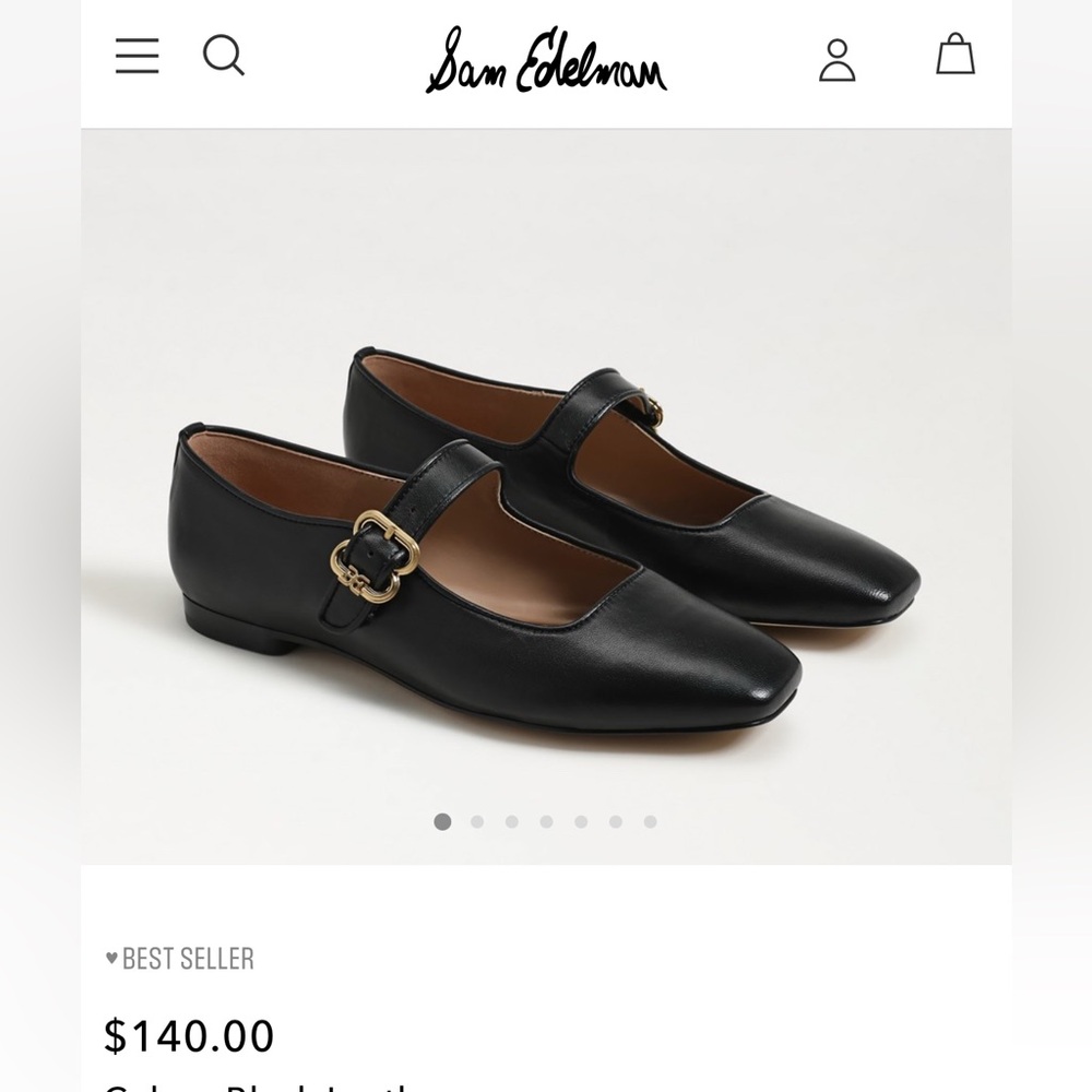 Size 9: Sam Edelman Mary Jane Flat